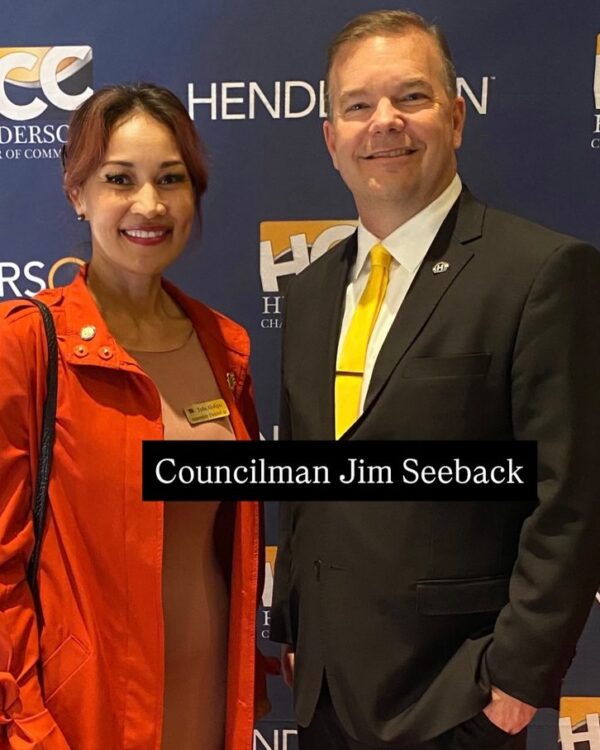 Tofu Alofipo with Henderson Councilman Jim Seebock